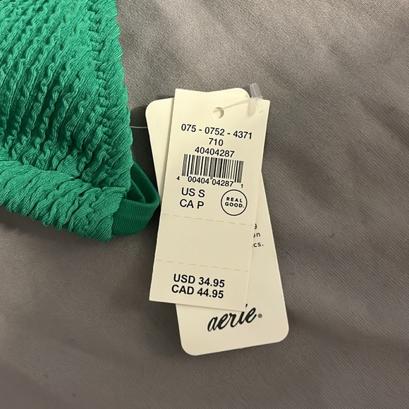 NWT Aerie Triangle bikini top - Picture 3 of 5